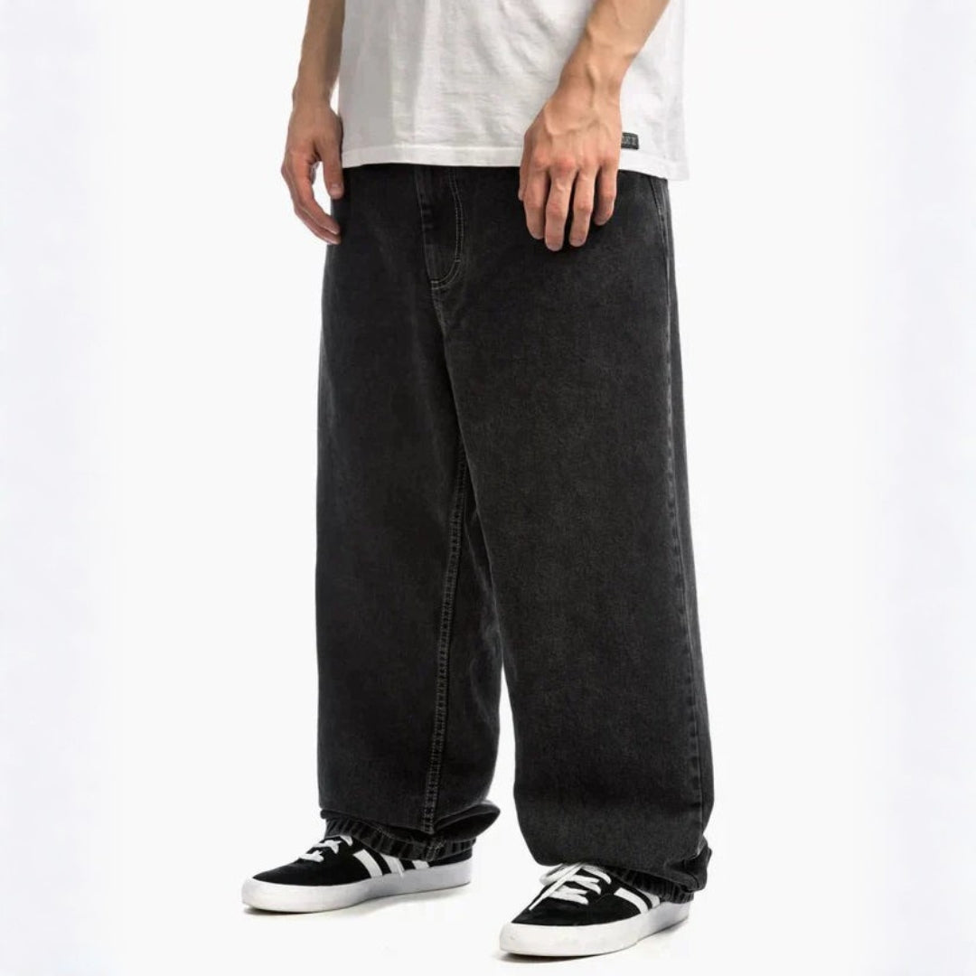 Baggy Boy Jeans for Urban Adventures – Comfortable, Durable Cotton Fit