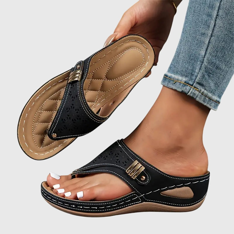 Comfortable Orthopedic Sandals for Women – Ergonomic Support with Slip-On Design 0