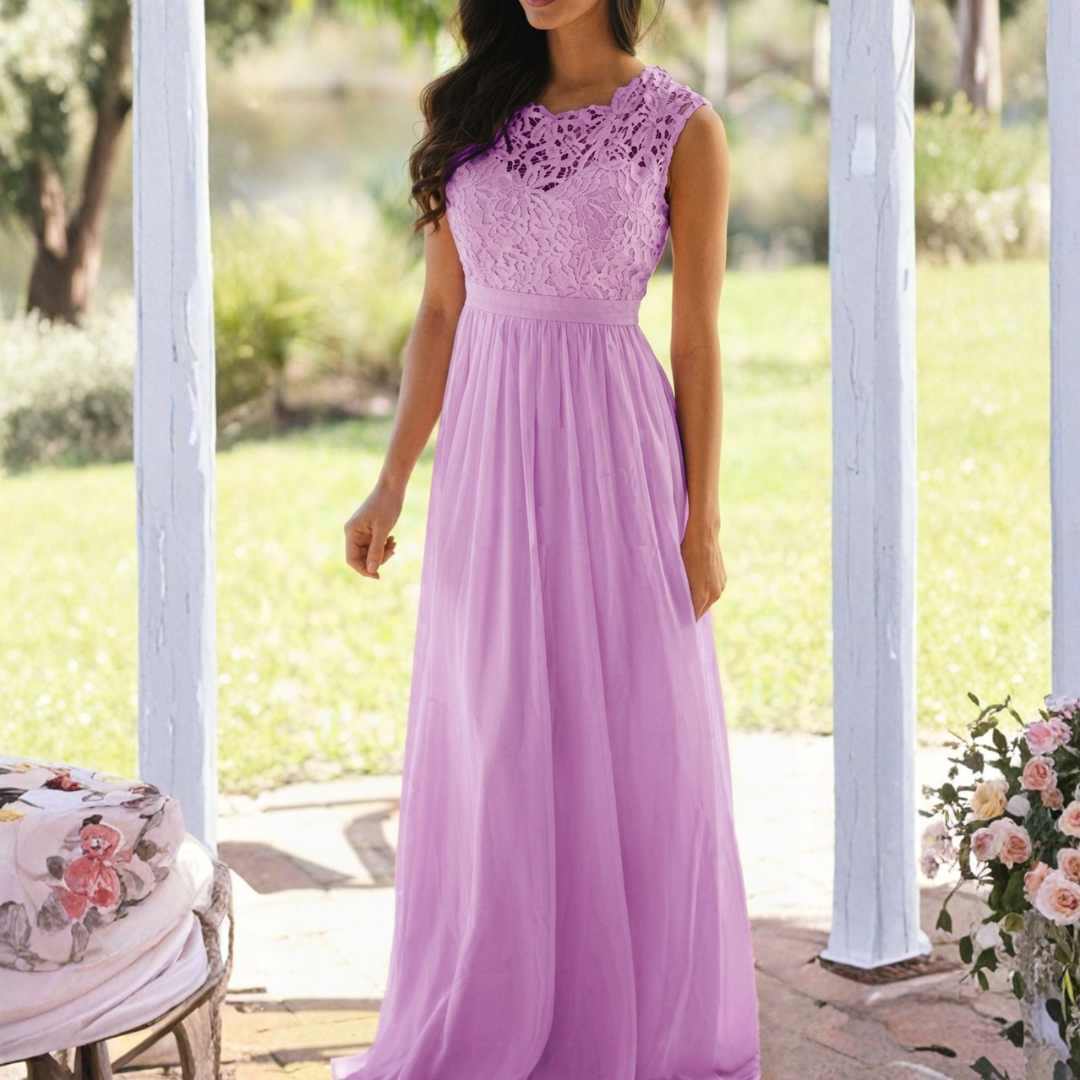 Elegant Plus Size Women's Halter Maxi Dress – Flowy Silhouette for Weddings and Events