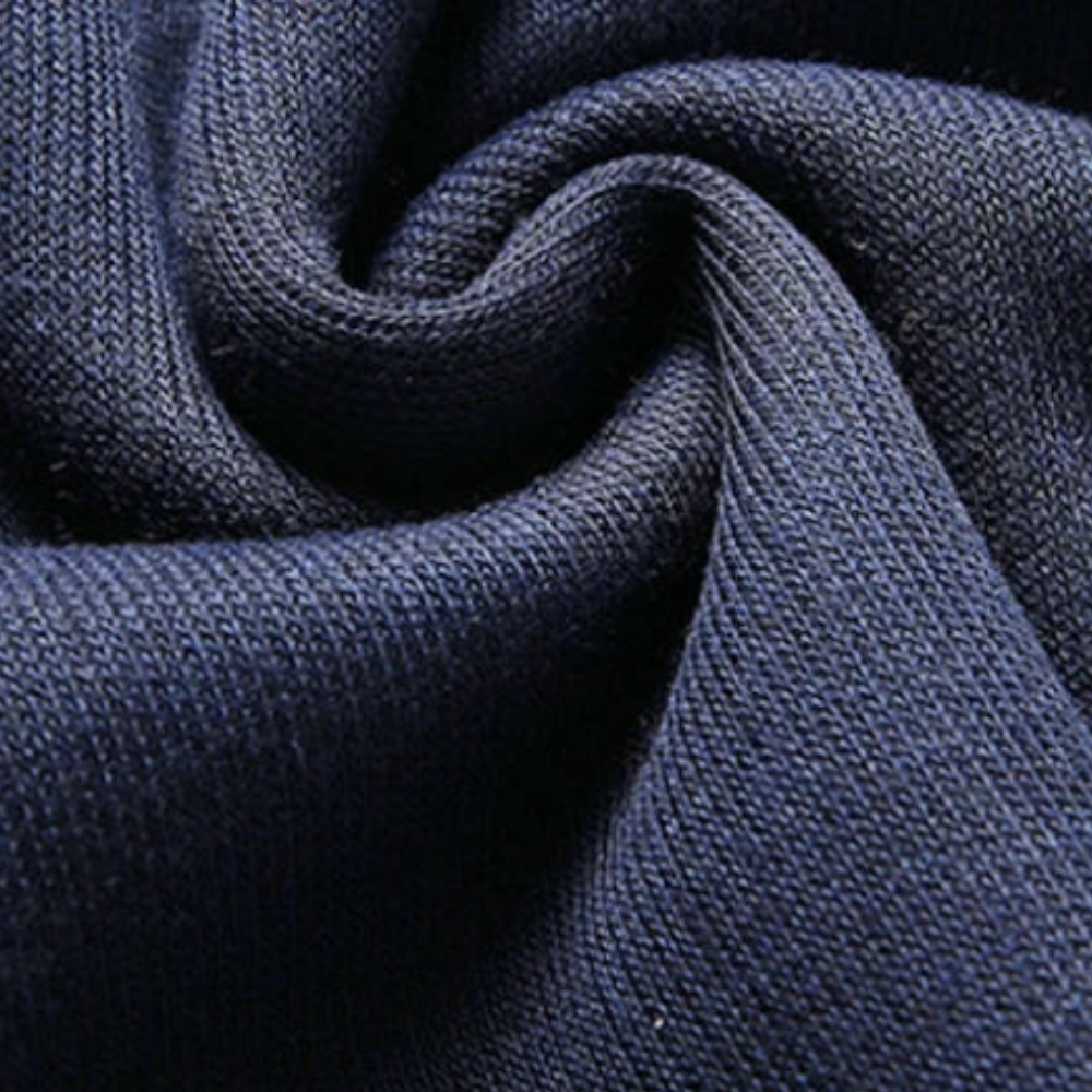 Elegant Comfortable Men's V-Neck Sweater with Shirt Collar 1