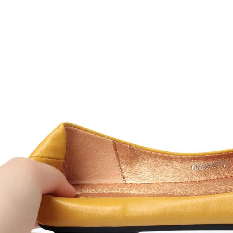 Elegant Women’s Ballerinas – Minimalist Design with Pointed Toe and Non-Slip Sole 7