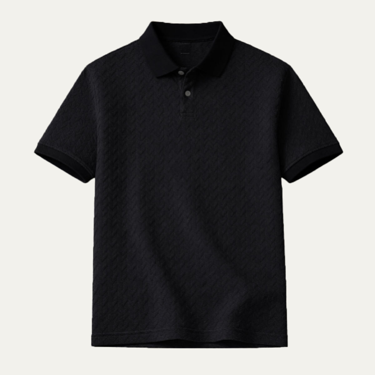 Lightweight Breathable Textured Golf Polos for Men - Relaxed Fit Summer Polo Shirt 8