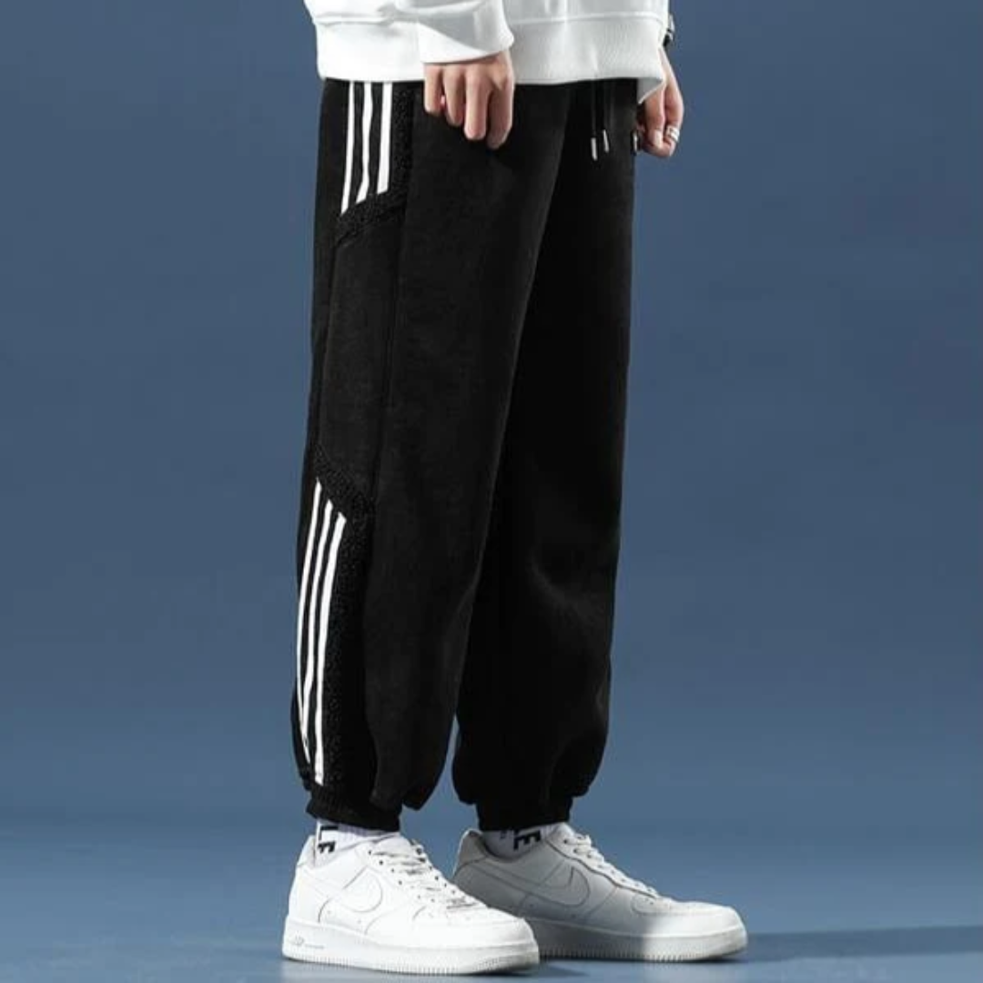 Men’s Cozy Fleece-Lined Joggers – Stylish Comfortable Urban Sweatpants