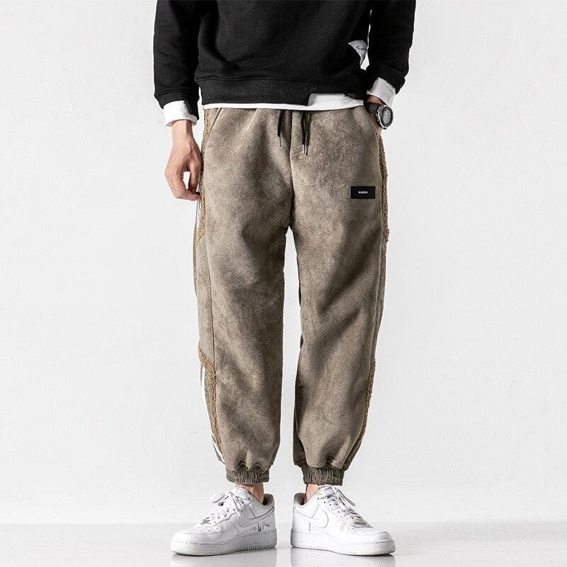 Men’s Cozy Fleece-Lined Joggers – Stylish Comfortable Urban Sweatpants