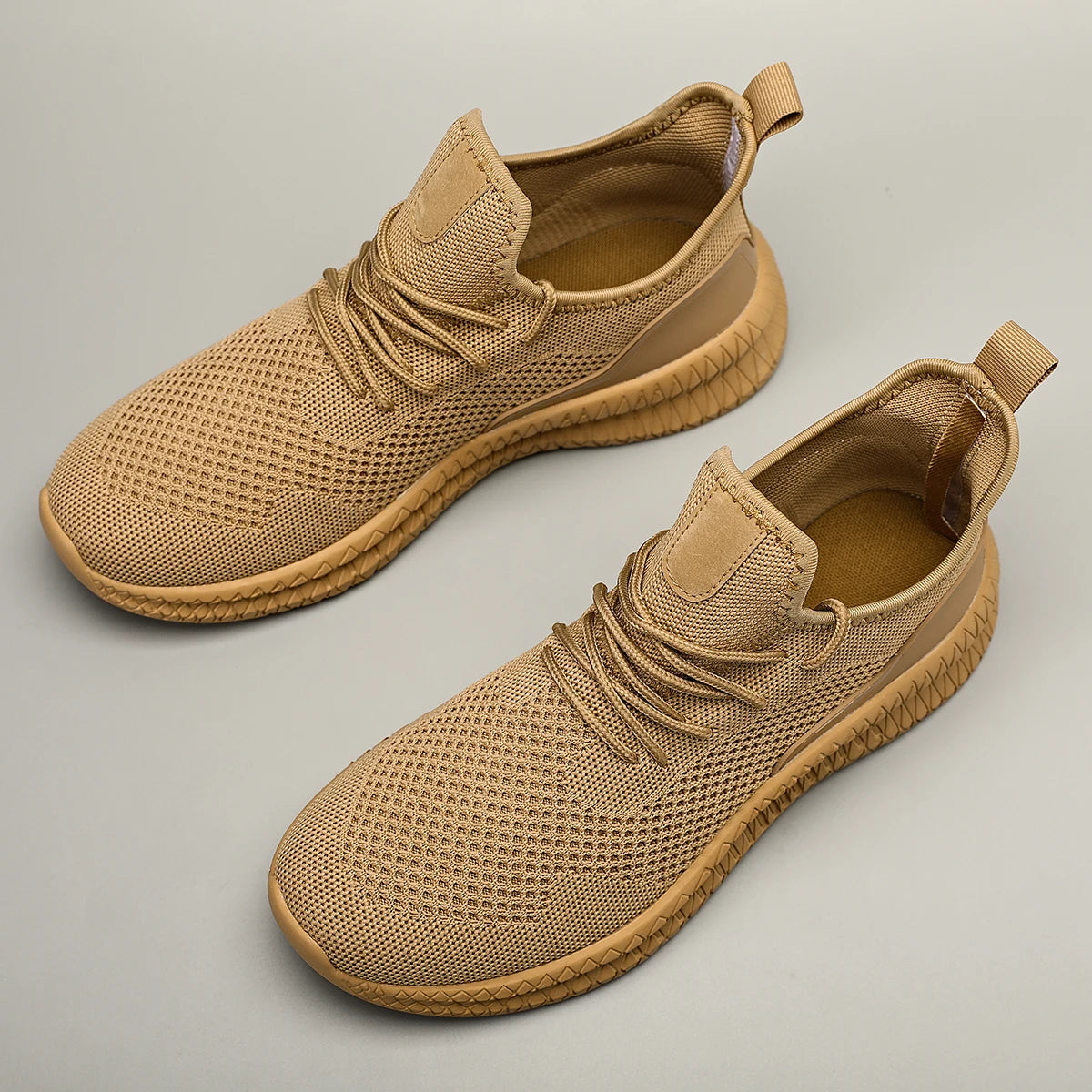 Men's Lightweight Adaptive Sneakers – Breathable Mesh Summer Shoes with Orthopedic Arch Support