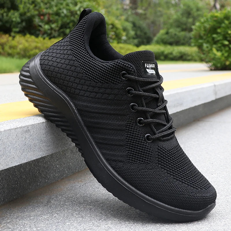 Men's Lightweight Casual Sneakers – Breathable Summer Orthopedic Shoes with Non-Slip Arch Support