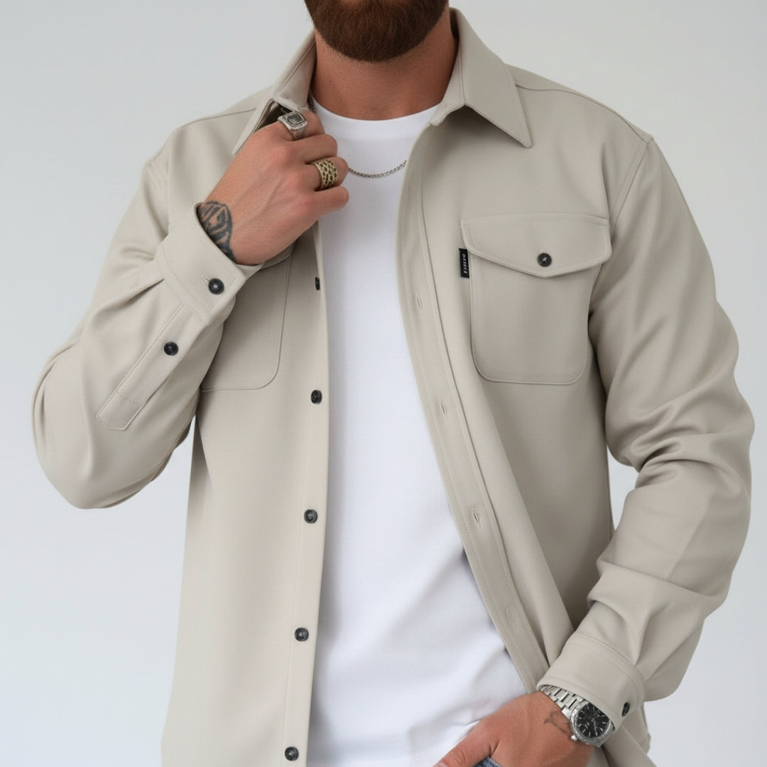 Men’s Lightweight Cotton Jacket for Layering