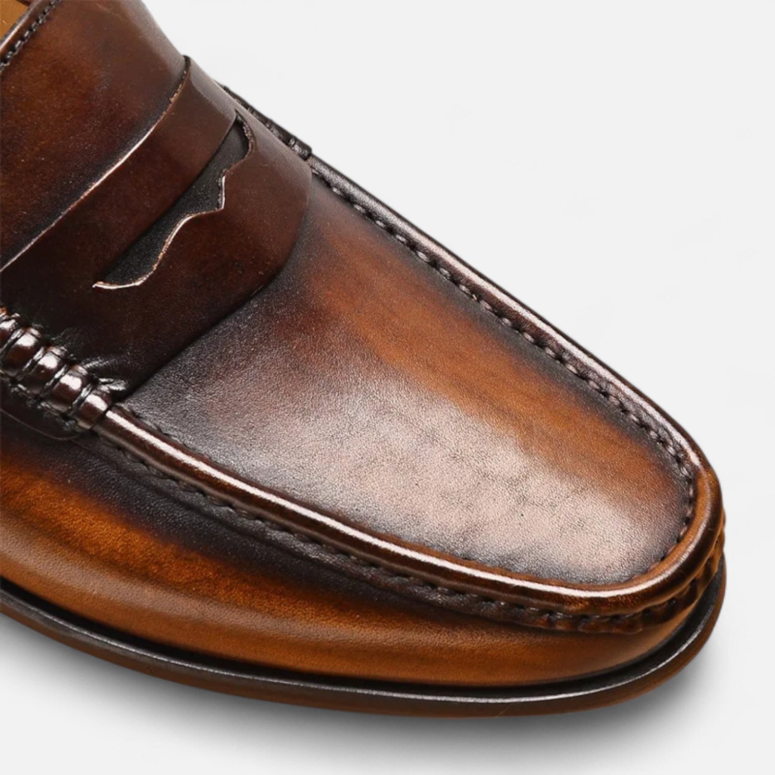Men's Classic Black Penny Loafers – Timeless Leather Slip-On Style for Formal Occasions 3