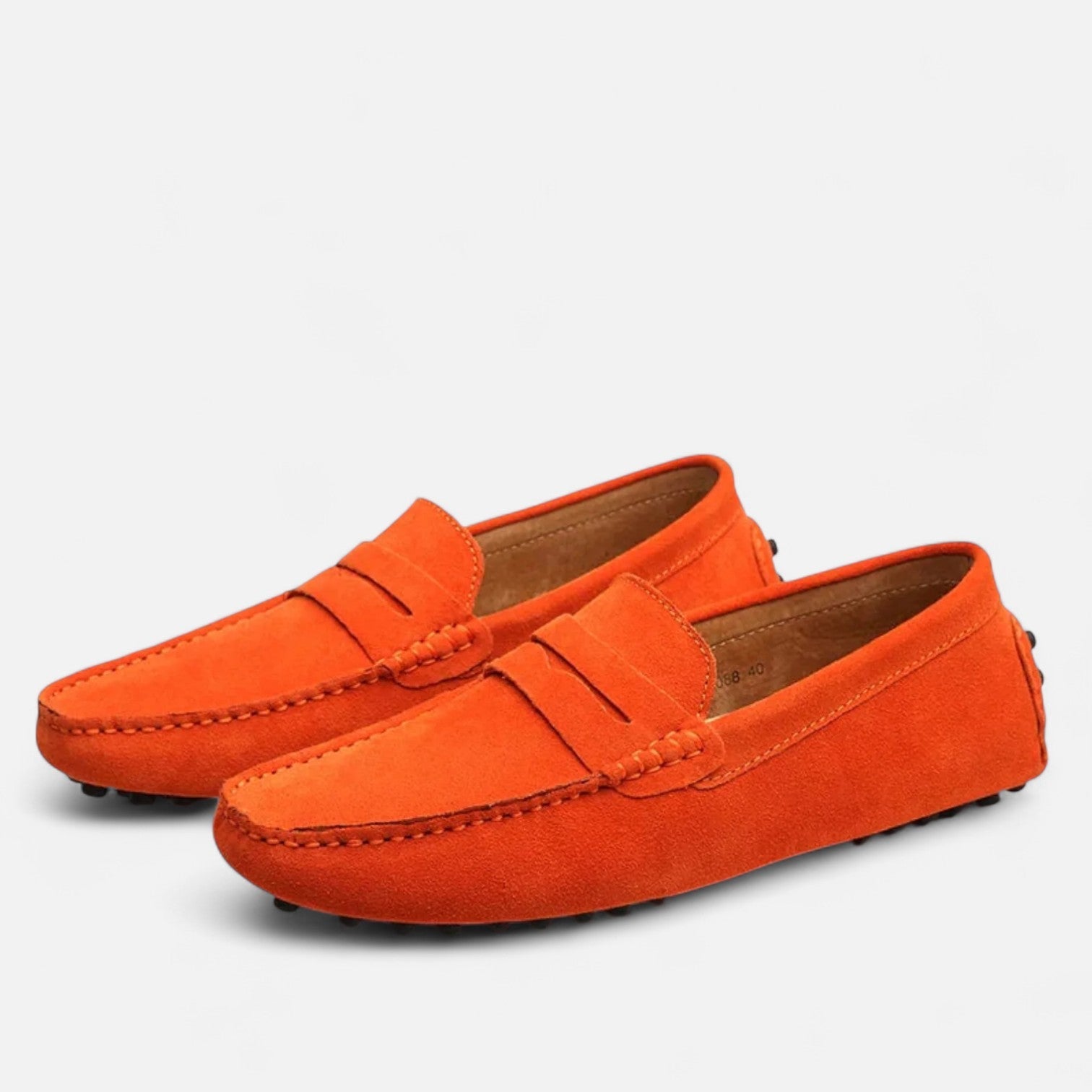 Men’s Classic Brown Loafers – Elegant Slip-On Design with Genuine Leather Comfort 6