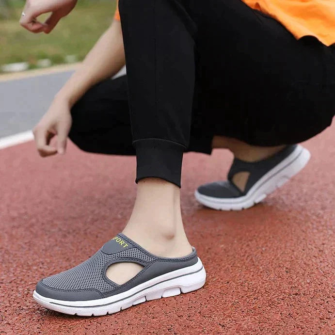 Men's Comfortable Orthopedic Slippers – Breathable Mesh, Supportive Insole, Adjustable Arch Support 3