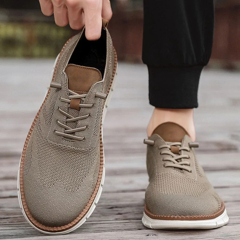 Men's Lightweight Knit Sneakers with Breathable Upper and Flexible Sole 2