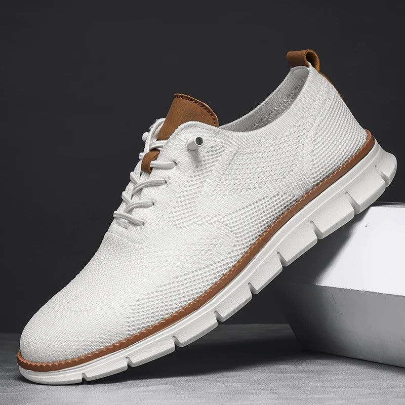 Men's Lightweight Knit Sneakers with Breathable Upper and Flexible Sole 6