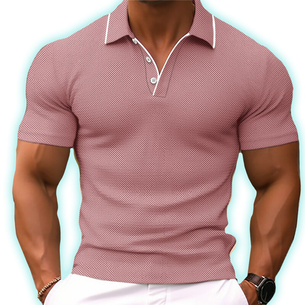 Men’s Slim Fit Polo Shirt – Stylish Tailored Design with Classic Collar 1