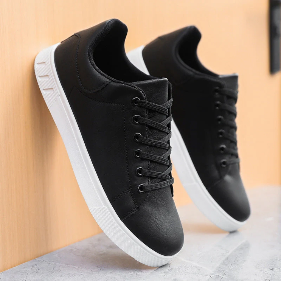 Men's Stylish Leather Sneakers – Comfortable, Versatile, and Durable Footwear 3