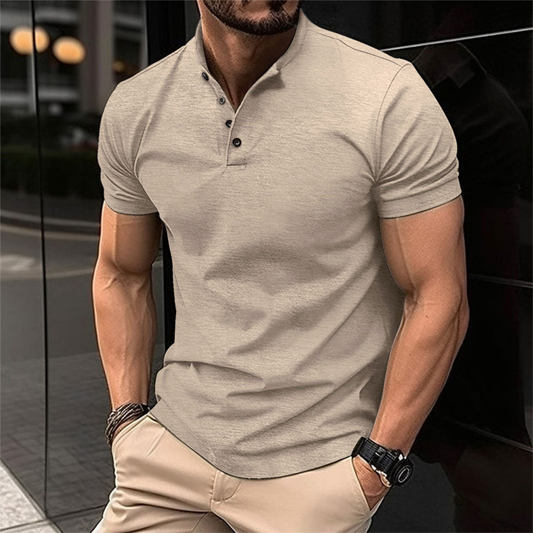 Men's Stylish Polo Shirt with Classic Collar and Comfortable Fit 1