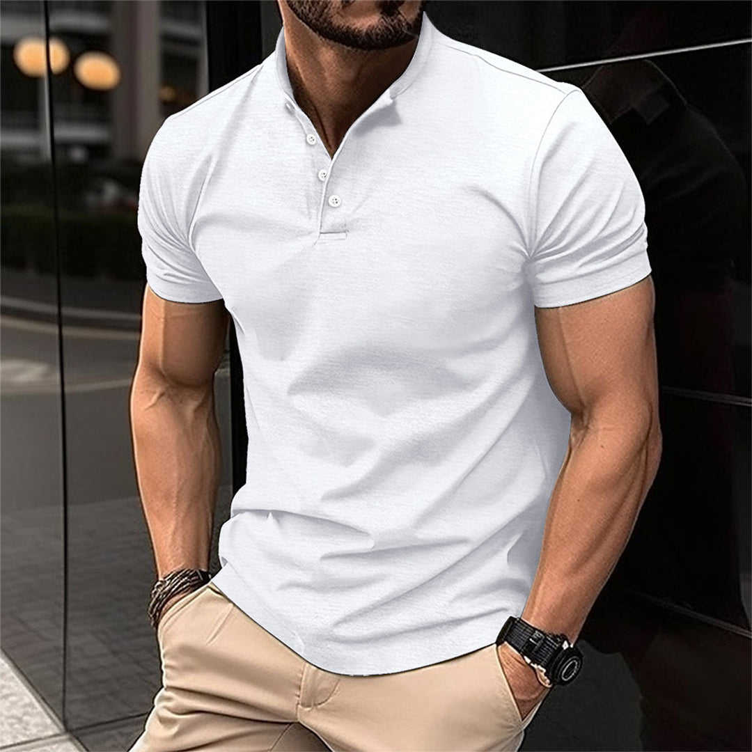 Men's Stylish Polo Shirt with Classic Collar and Comfortable Fit 3