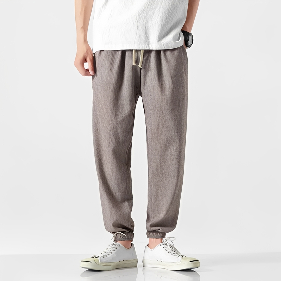 Men’s Summer Casual Pants with Breathable Fabric and Relaxed Fit 2