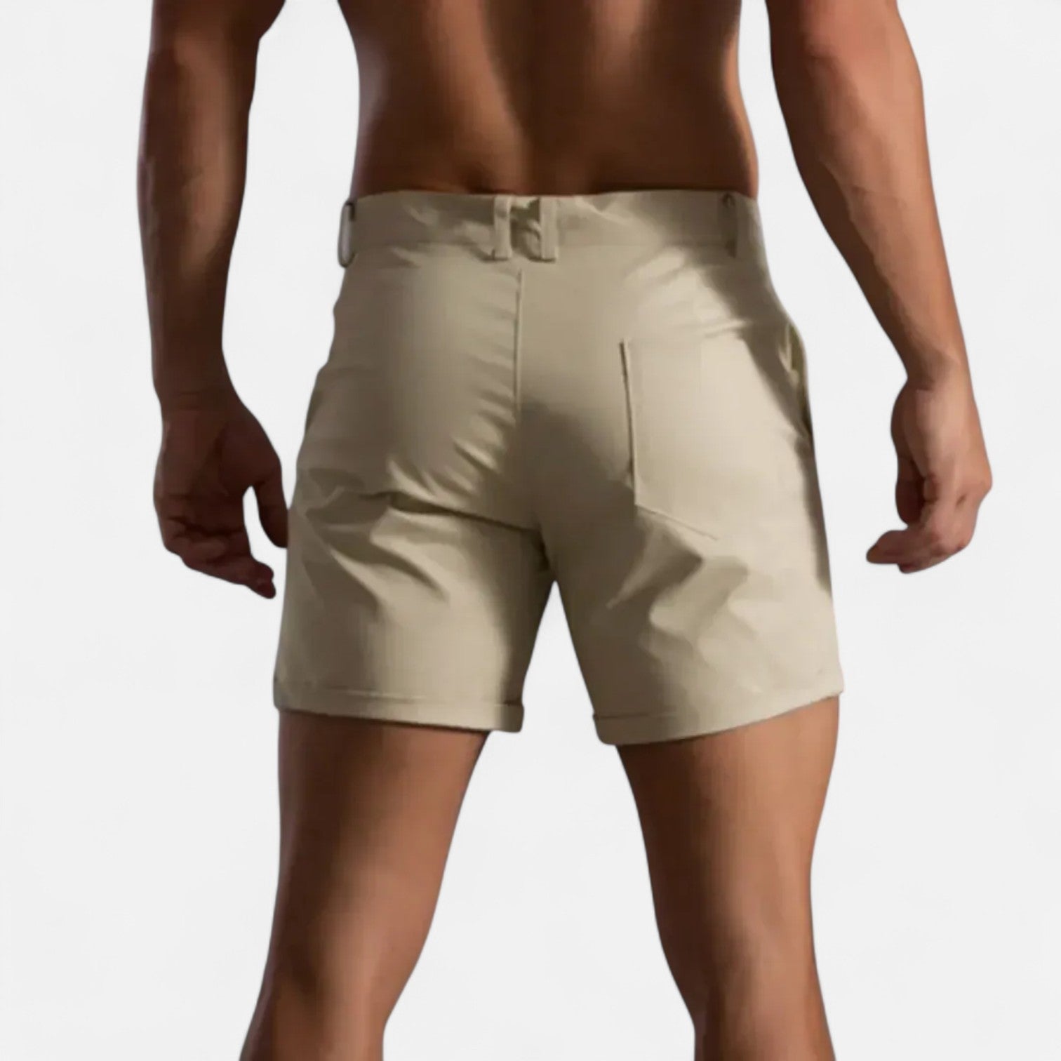 Men’s Summer Chino Shorts with Tailored Fit and Classic Style 4