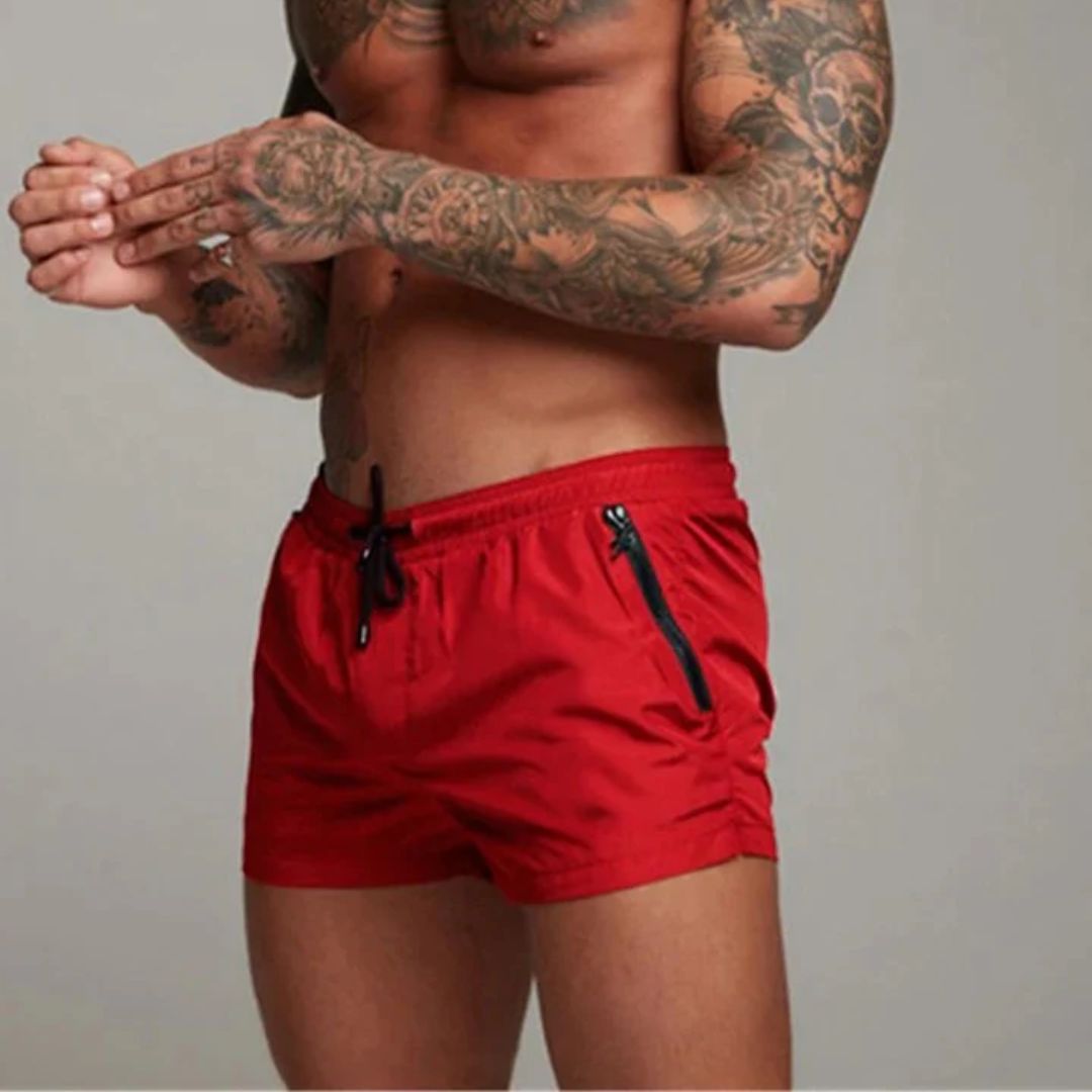 Men’s Summer Swim Trunks – Quick Drying, Stylish Design, Classic Fit 4