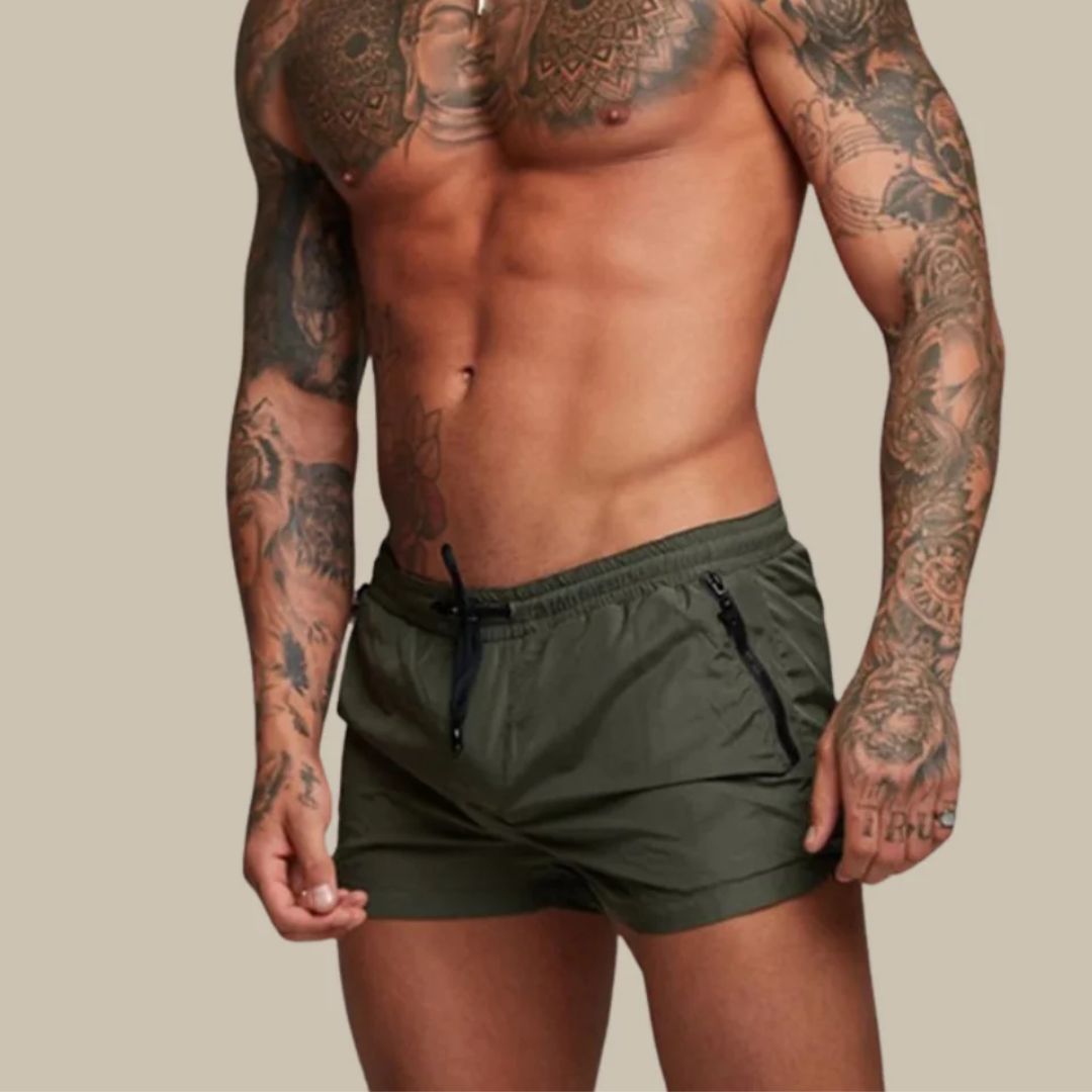 Men’s Summer Swim Trunks – Quick Drying, Stylish Design, Classic Fit 5