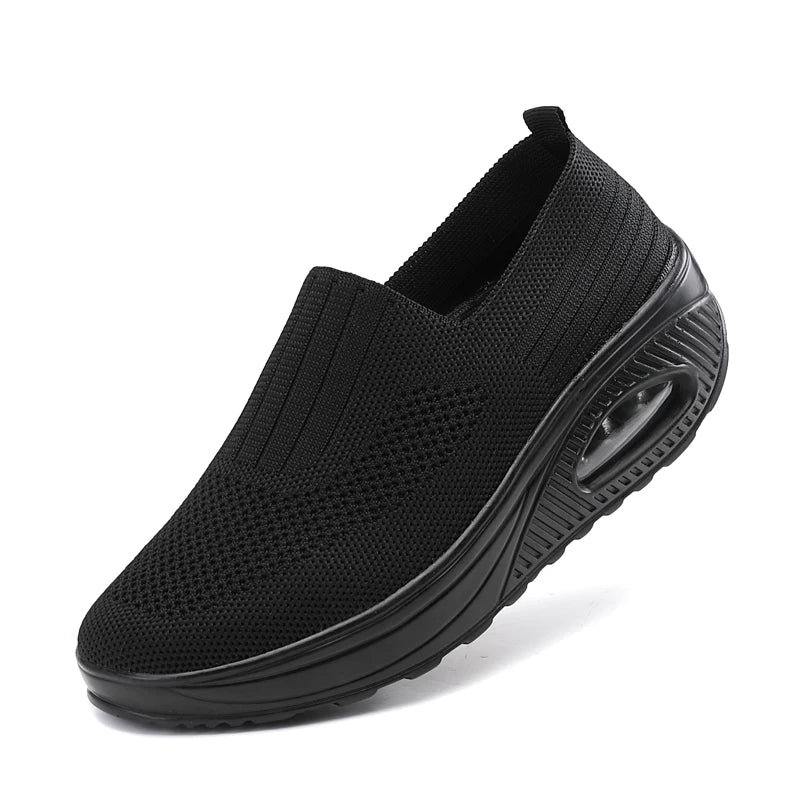 Summer Orthopedic Foot Pain Sneakers – Women’s Breathable Non-Slip Walking Shoes