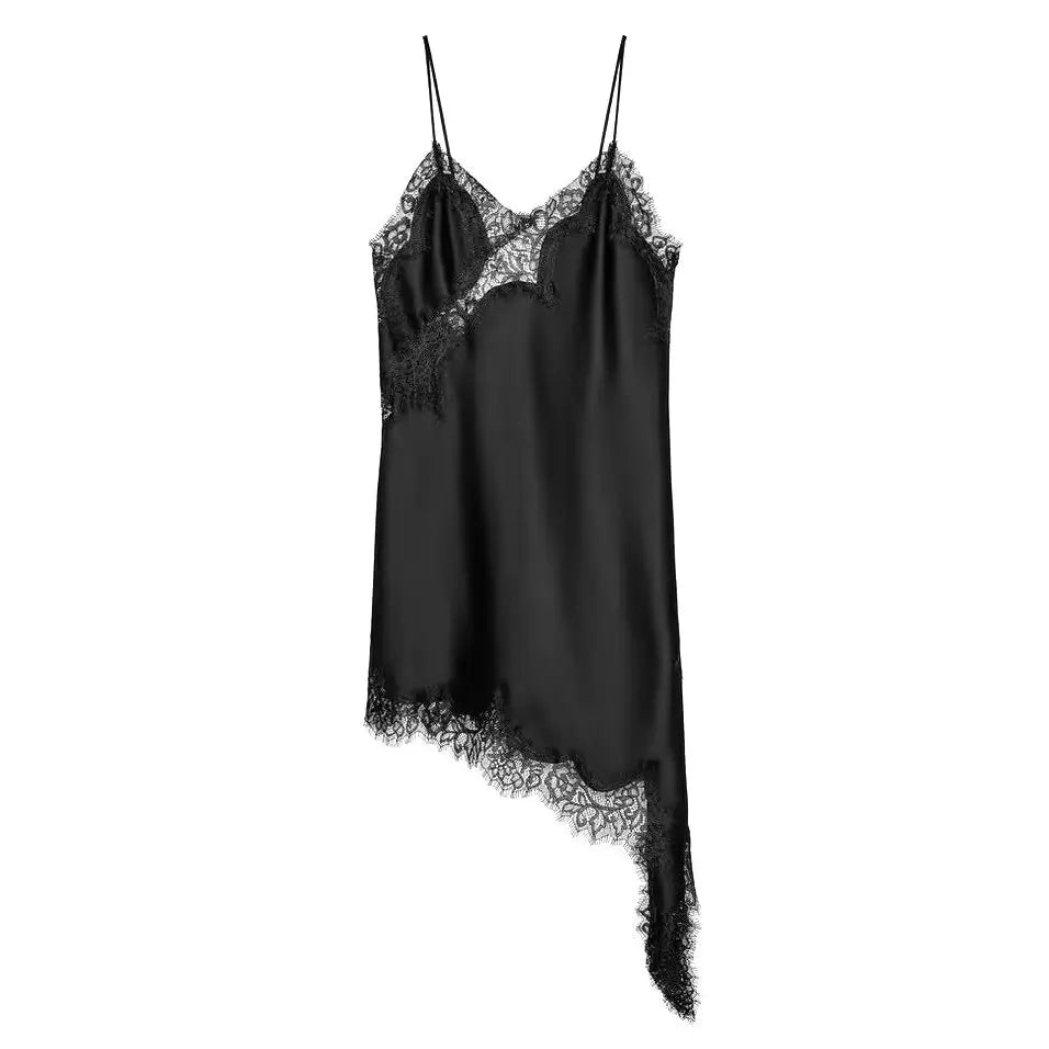 Summer Party Dress | Summer – Elegant Backless Asymmetric A-Line Sling Design