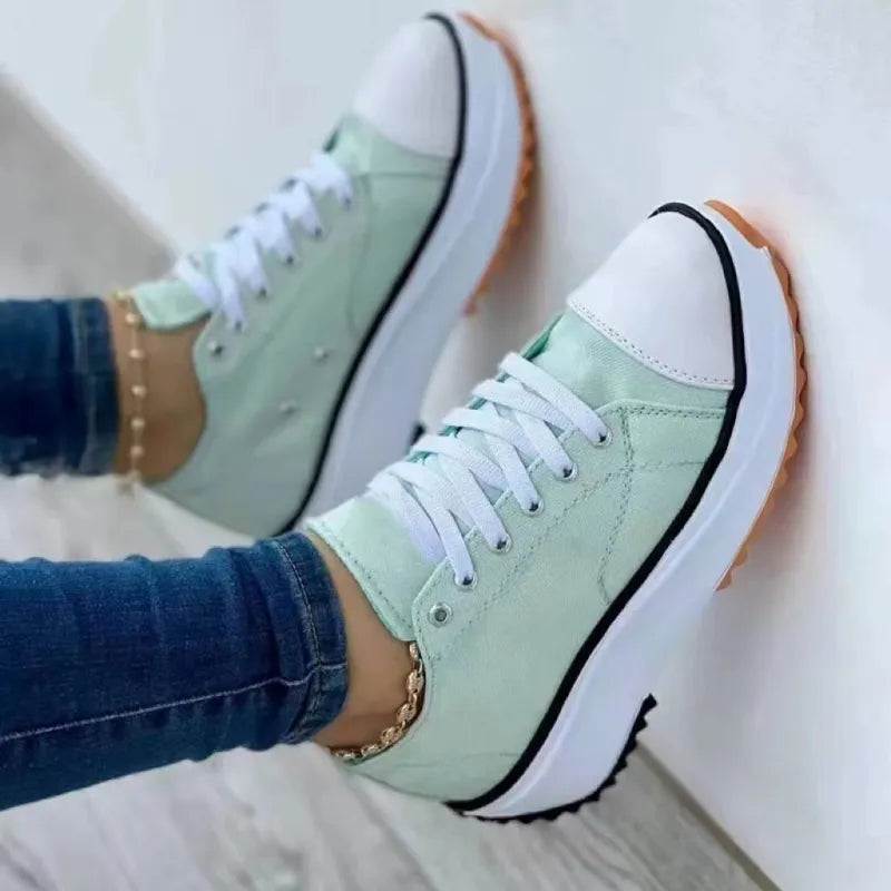 Women's Orthopedic Sneakers – Arch Support Summer Platform Canvas
