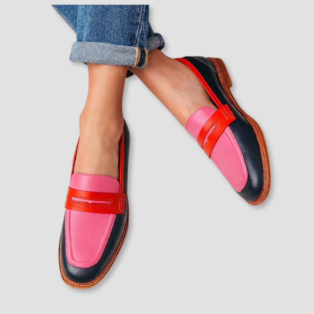 Women's Colorful Flat Loafers – Unique Style, Comfortable Fit, Casual Design 0