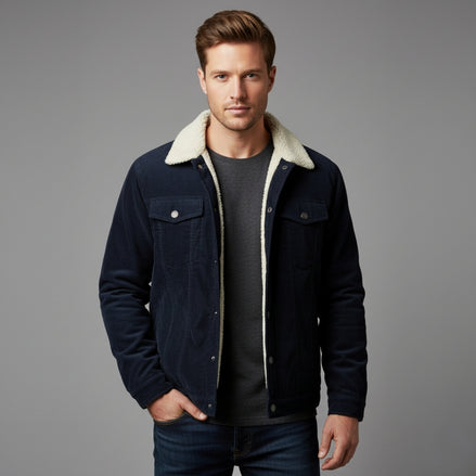 Alberto | Corduroy Bomber Jacket