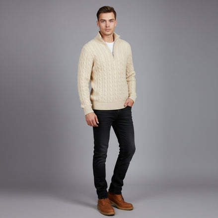 Anton | Premium Half Turtleneck