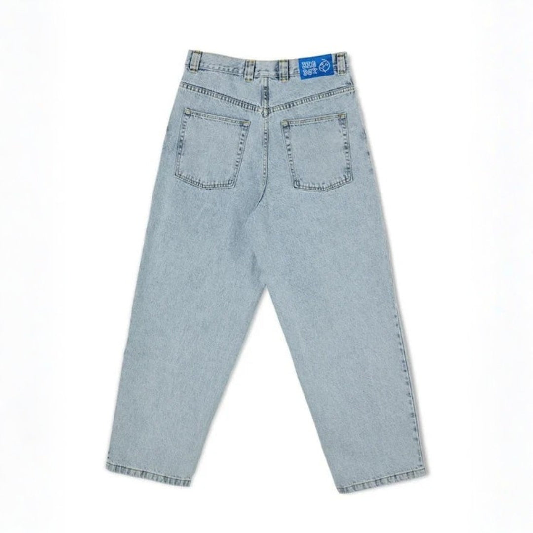 Baggy Boy Jeans for Urban Adventures – Comfortable, Durable Cotton Fit
