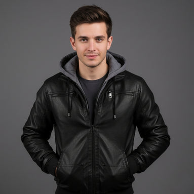 Braden | Winter Jacket in Leather