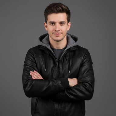 Braden | Winter Jacket in Leather