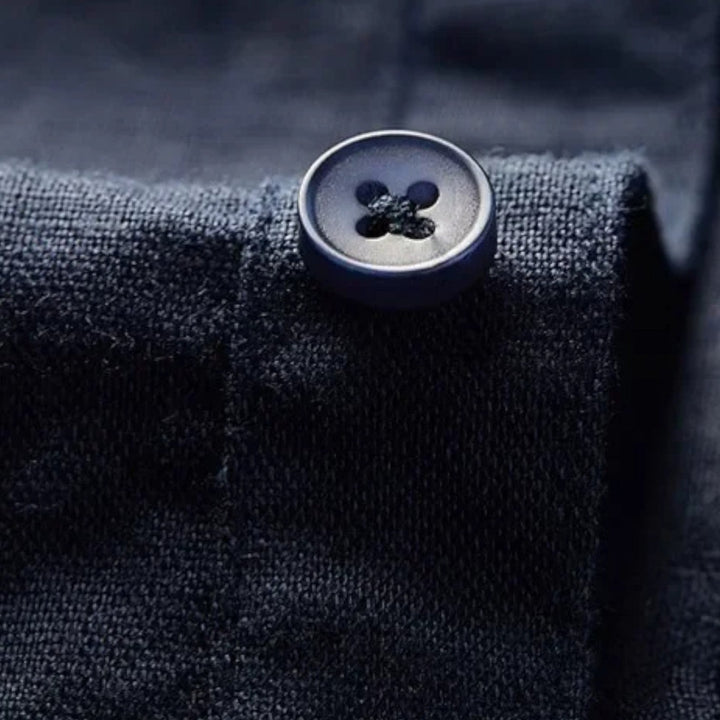 Classic Lightweight Relaxed Linen Men's Shirt for Summer 6
