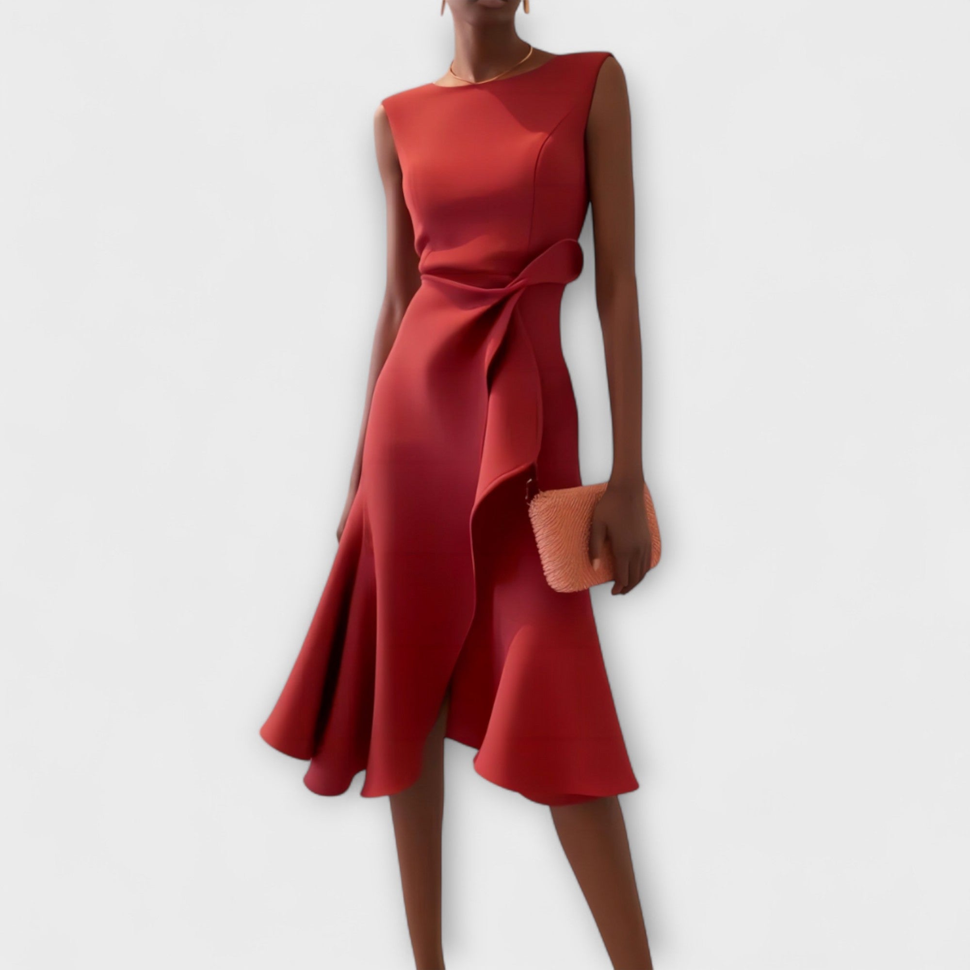 Darlene | Sophisticated Midi Dress 0
