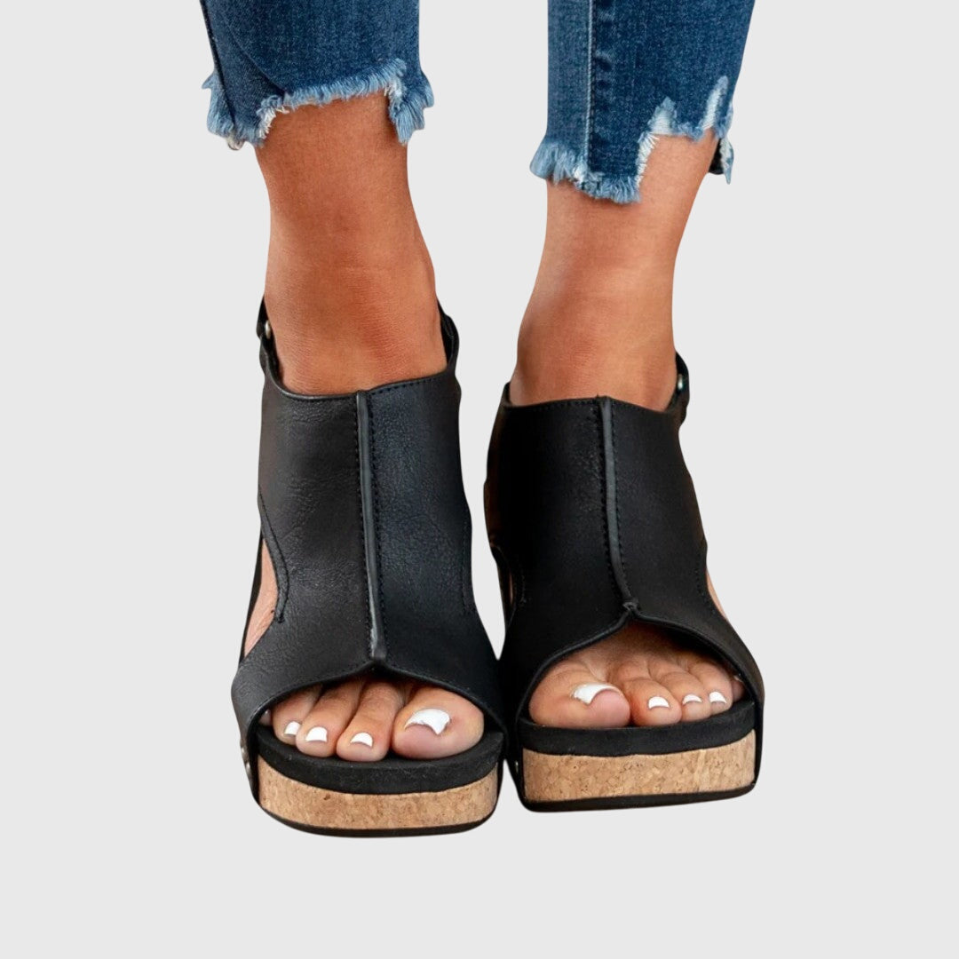 Elegant Orthopedic Sandals for Women – Cushioned Insole with Adjustable Buckle 4