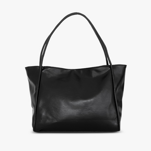 Large Soft Tote Shoulder Bag with Double Straps for Everyday Use