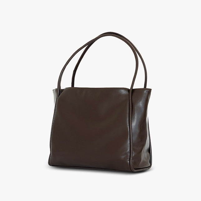 Large Soft Tote Shoulder Bag with Double Straps for Everyday Use