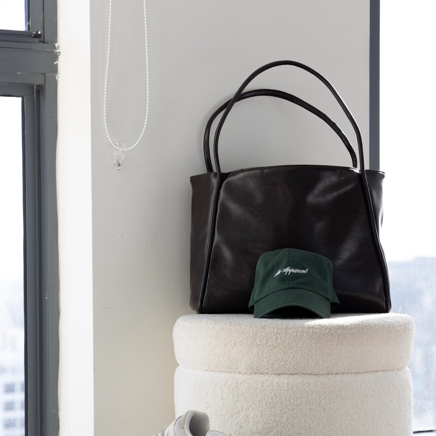 Large Soft Tote Shoulder Bag with Double Straps for Everyday Use