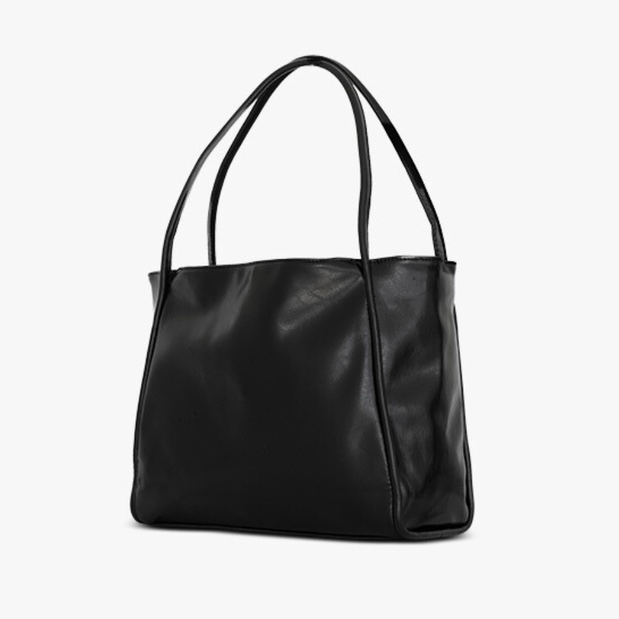 Large Soft Tote Shoulder Bag with Double Straps for Everyday Use
