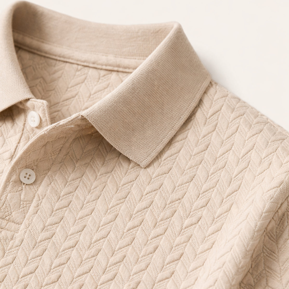 Lightweight Breathable Textured Golf Polos for Men - Relaxed Fit Summer Polo Shirt 2