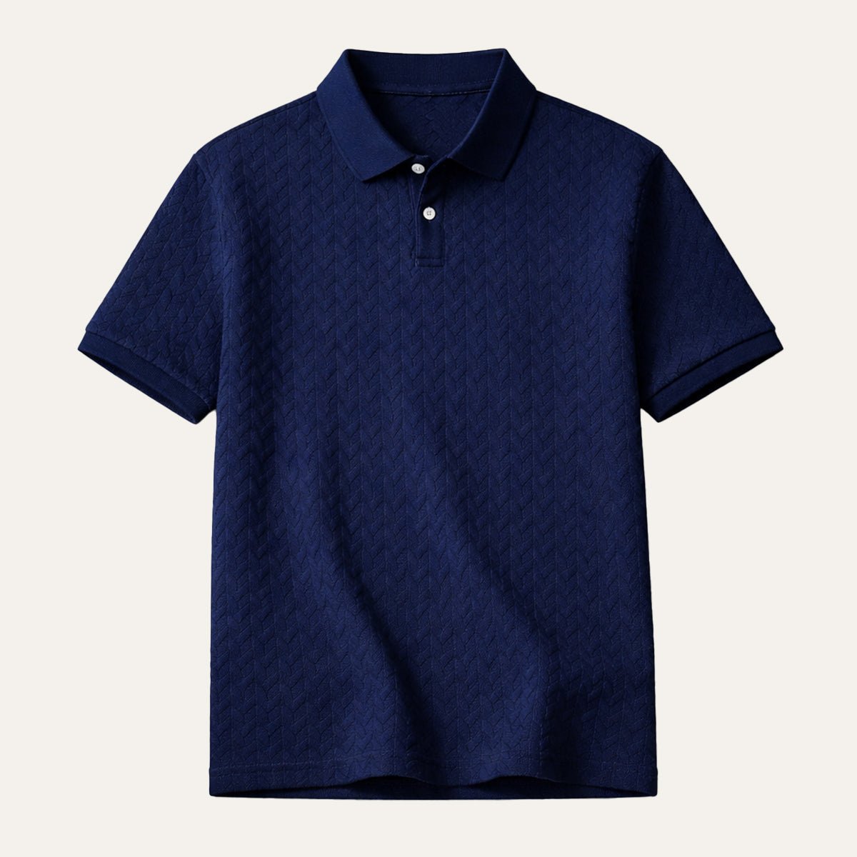 Lightweight Breathable Textured Golf Polos for Men - Relaxed Fit Summer Polo Shirt 9