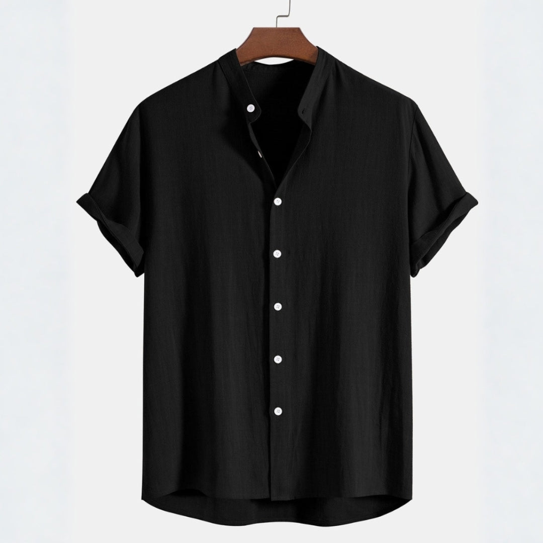 Men's Casual Linen Shirt and Pants Set – Stylish, Comfortable Outfit for Warm Weather