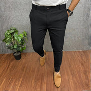 Men's Classic Slim Fit Chino Pants for Stylish Occasions