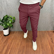 Men's Classic Slim Fit Chino Pants for Stylish Occasions