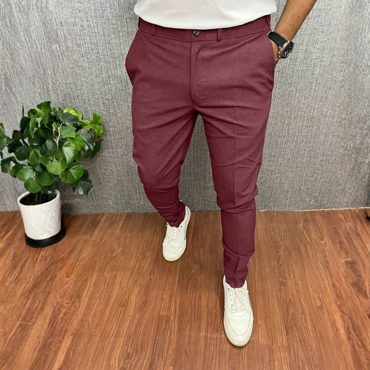 Men's Classic Slim Fit Chino Pants for Stylish Occasions