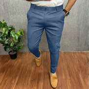 Men's Classic Slim Fit Chino Pants for Stylish Occasions