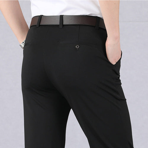 Men’s Comfortable Stretch Trousers with Flexible Fit and Breathable Fabric