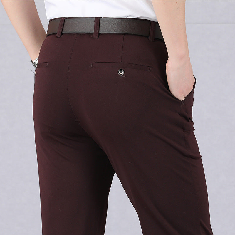 Men’s Comfortable Stretch Trousers with Flexible Fit and Breathable Fabric
