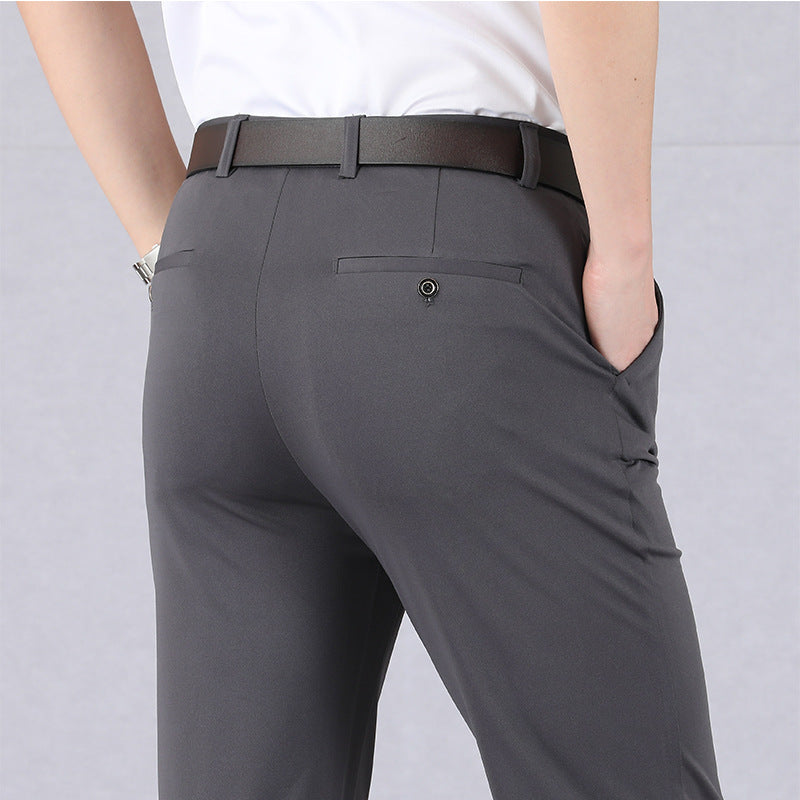Men’s Comfortable Stretch Trousers with Flexible Fit and Breathable Fabric
